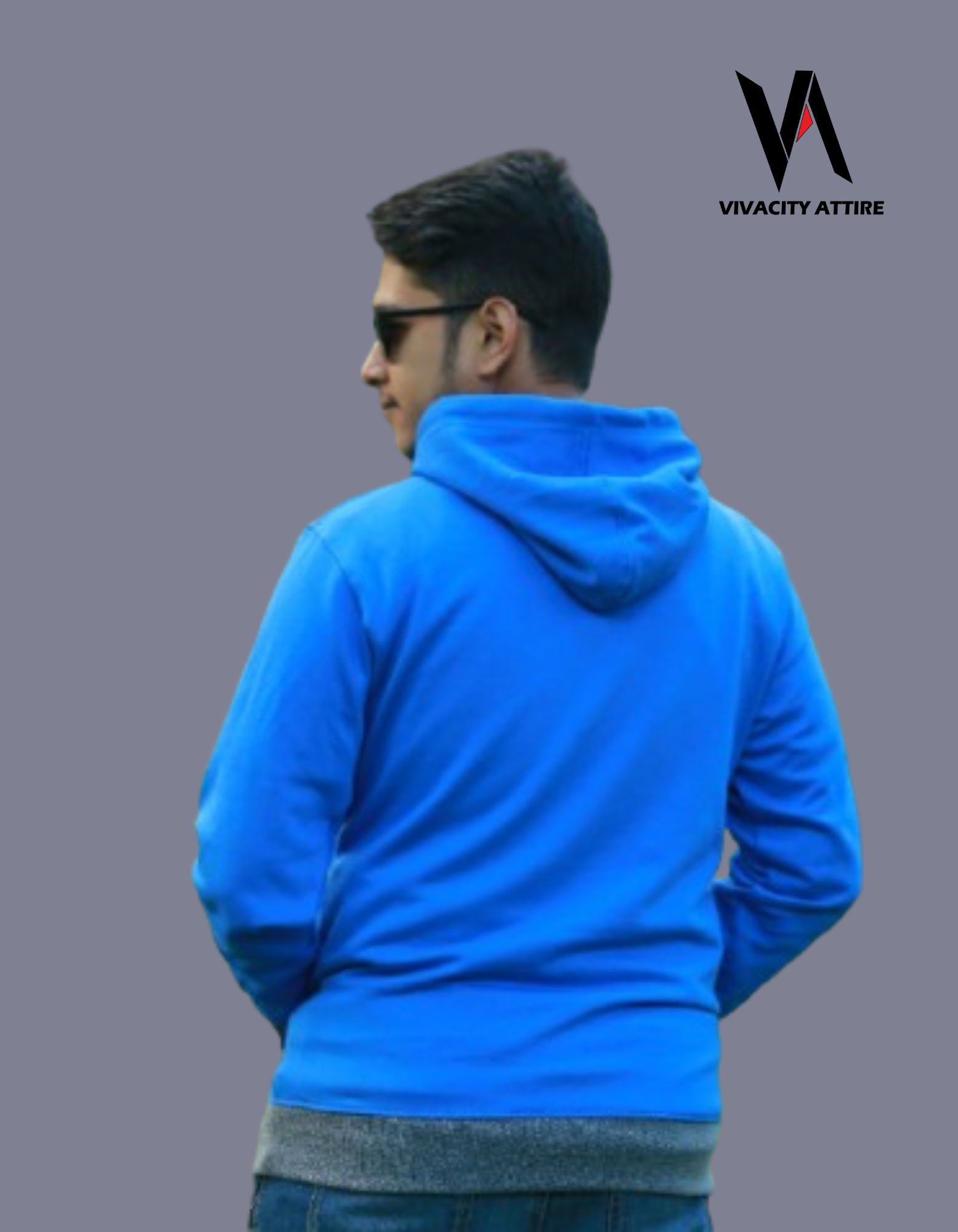 Men’s Premium Classic Blue hoodie Best Quality 2025 Blue hoodie